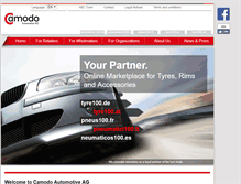 Tablet Screenshot of camodo.org